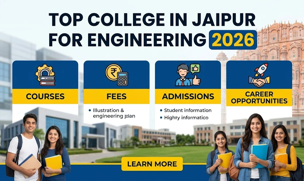 Top College in Jaipur for Engineering 2026: Courses, Fees, Admissions & Career Opportunities